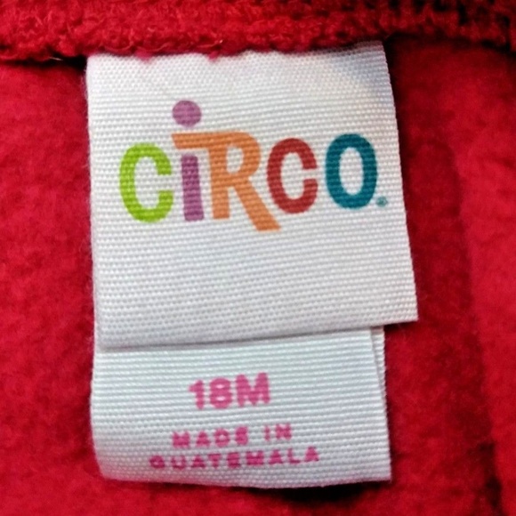 Circo unisex santa sweatshirt size 18 months red - Picture 4 of 8